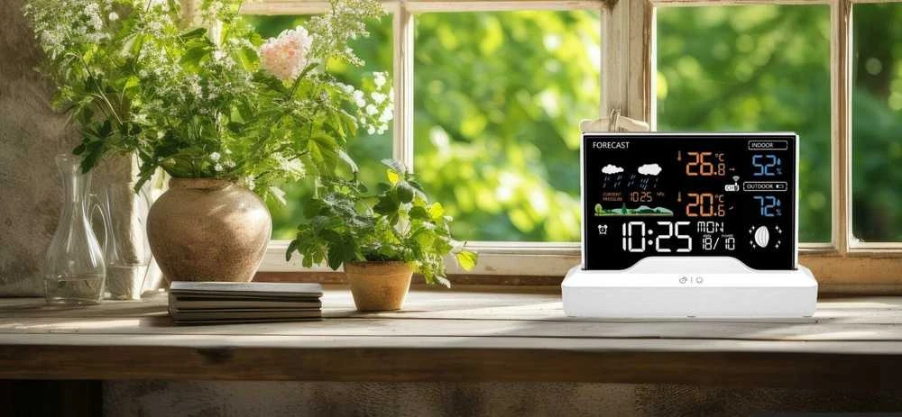 Skaitmeninė orų stotis Manta MTO100W, Balta
