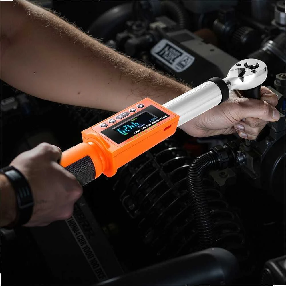 VEVOR Skaitmeninis sukimo momento raktas 3/8" 0-135 N.m