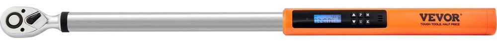 Skaitmeninis sukimo momento raktas 1/2", 25-250 ft.lb / 34-340 Nm, reguliuojamas, elektroninis, LED, garsinis signalas, kalibravimas