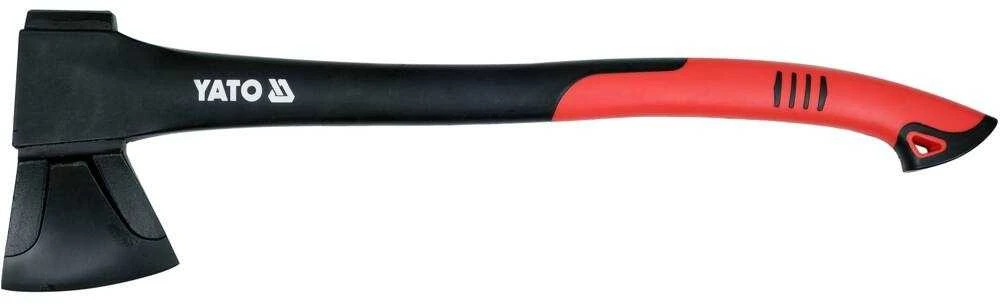 Yato Skaldymo kirvis 1600g, su nailonine rankena, plieno pleištas, malkų skaldymo kirvis, didelio našumo kirvis
