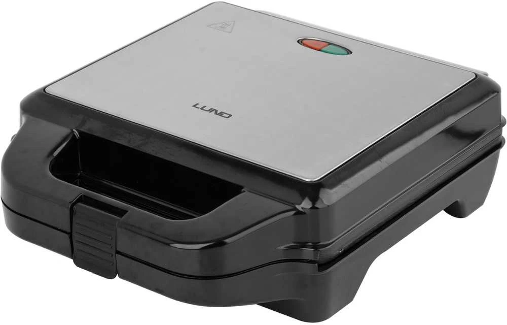 Skrudintuvas 1400W, 4 riekelėms, nelipni danga, juodas ir nerūdijančio plieno, sumuštinių keptuvas