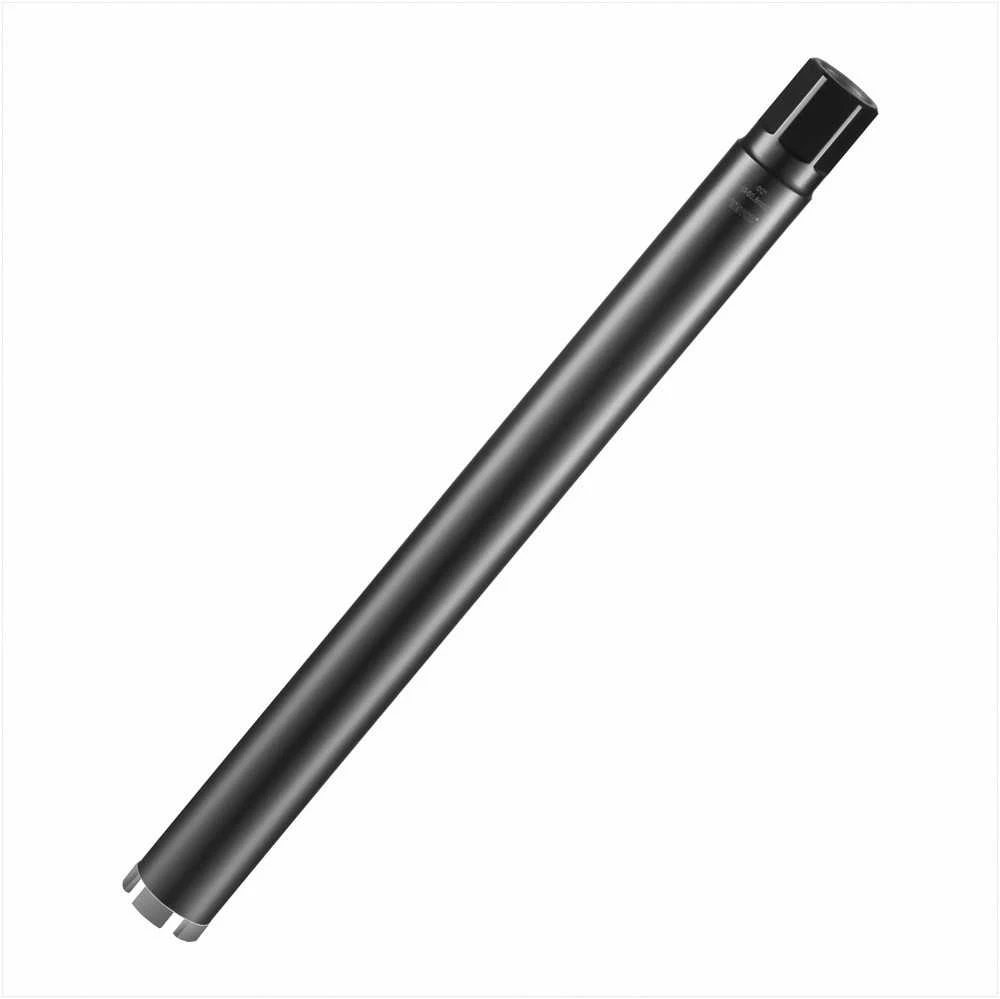 Šlapio pjovimo deimantinė gręžimo karūna betonui ir plytoms, lazeriu suvirinta, 355 mm gylis, 50.8 mm skersmuo, deimantinis grąžtas, betono gręžimo karūna, šlapio gręžimo karūna, deimantinis įrankis