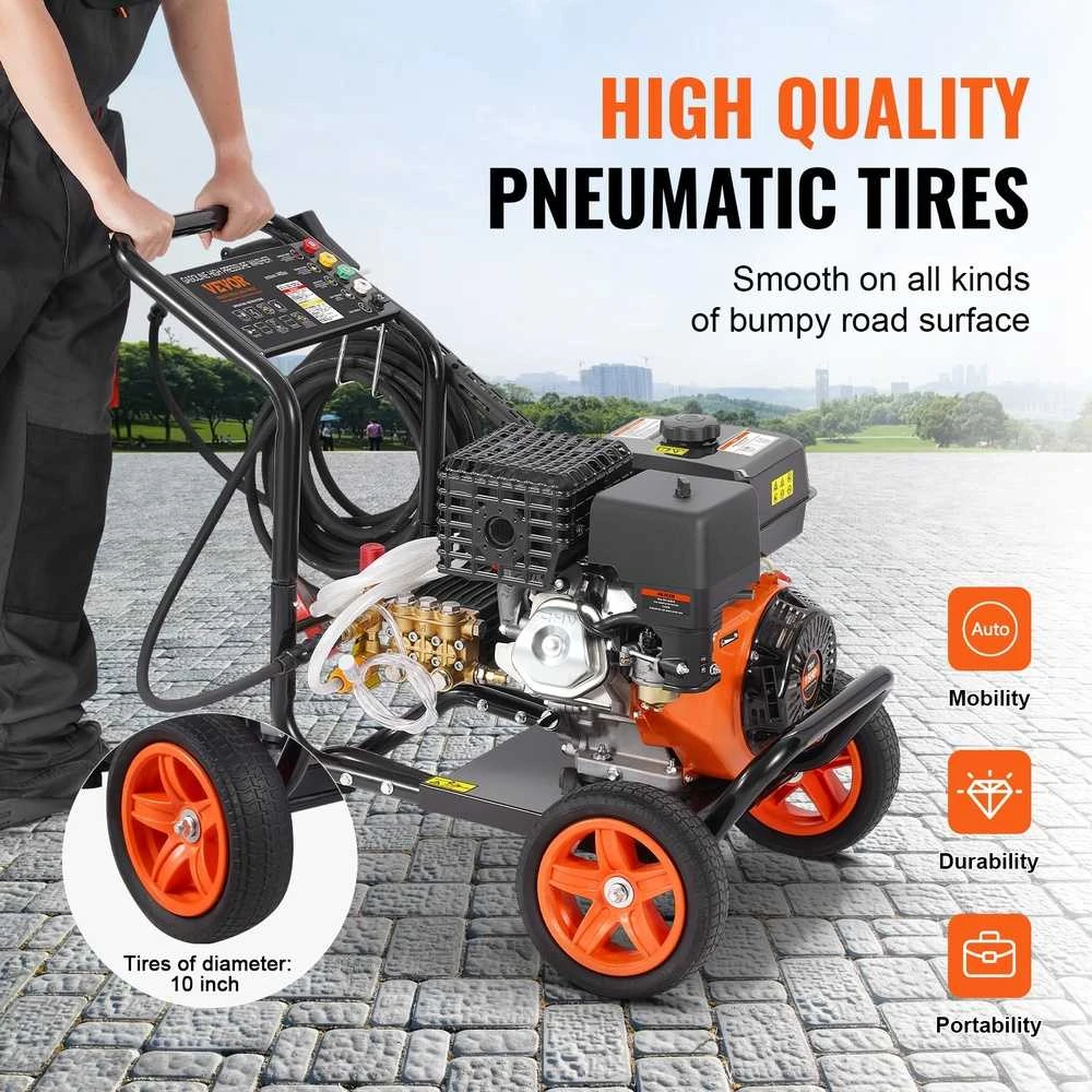 VEVOR Aukšto slėgio plovyklė automobiliams 4400 PSI