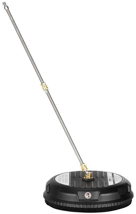 Slėginės plovyklos paviršiaus valiklis garažo įvažiavimams, 385 mm, 3000 PSI, kiemo valiklis
