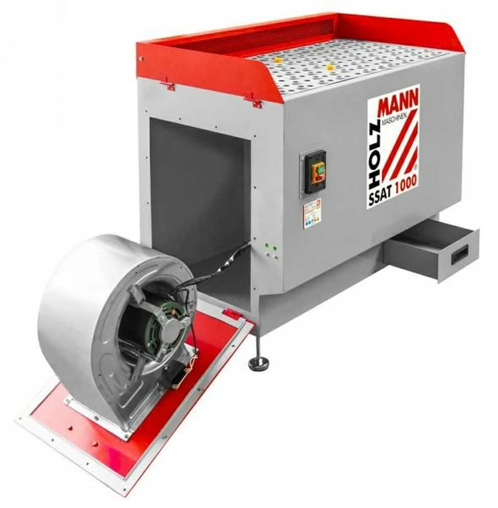Šlifavimo stalas medienos apdirbimui, dulkių nusiurbimo sistema, su turbina, didelis darbinis paviršius, 1050x600x850mm šlifavimo stotis