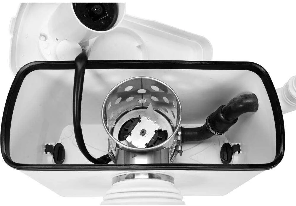 Smulkintuvas siurblys su pjovimo peiliais sanitarinėms reikmėms, 600W, tylus veikimas, nuotekų siurblys, tualeto siurblys