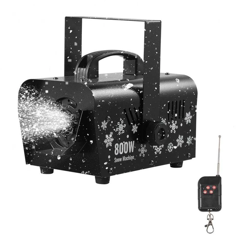 Vevor Galinga 1500W sniego mašina, nuotolinio valdymo