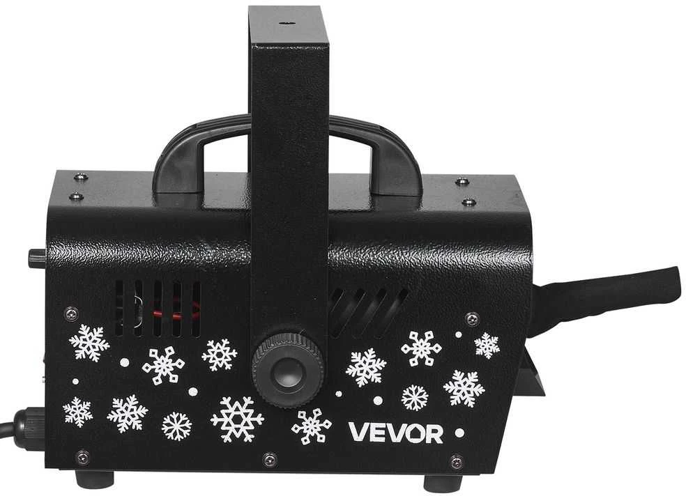 Vevor Galinga 1500W sniego mašina, nuotolinio valdymo