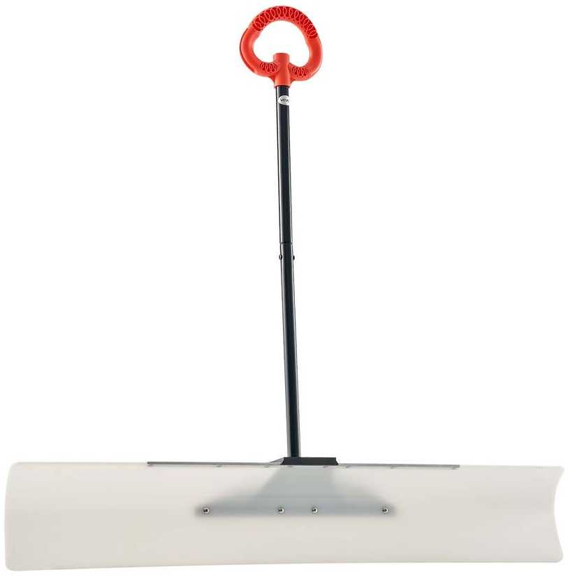 Vevor Plastikinė sniego stūmimo kastuvas 122 cm