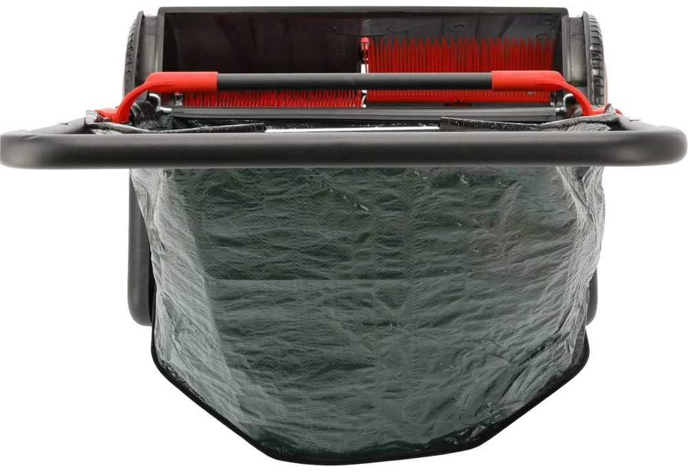 Yato Sodo atliekų surinkėjas, 53 cm darbinis plotis, 100 L talpa, rankinis vejos šlavėjas, lapų ir žolės surinkėjas terasoms ir vejoms