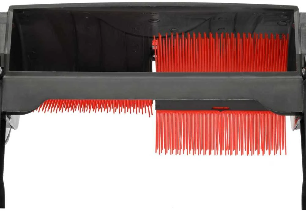 Yato Sodo atliekų surinkėjas, 53 cm darbinis plotis, 100 L talpa, rankinis vejos šlavėjas, lapų ir žolės surinkėjas terasoms ir vejoms