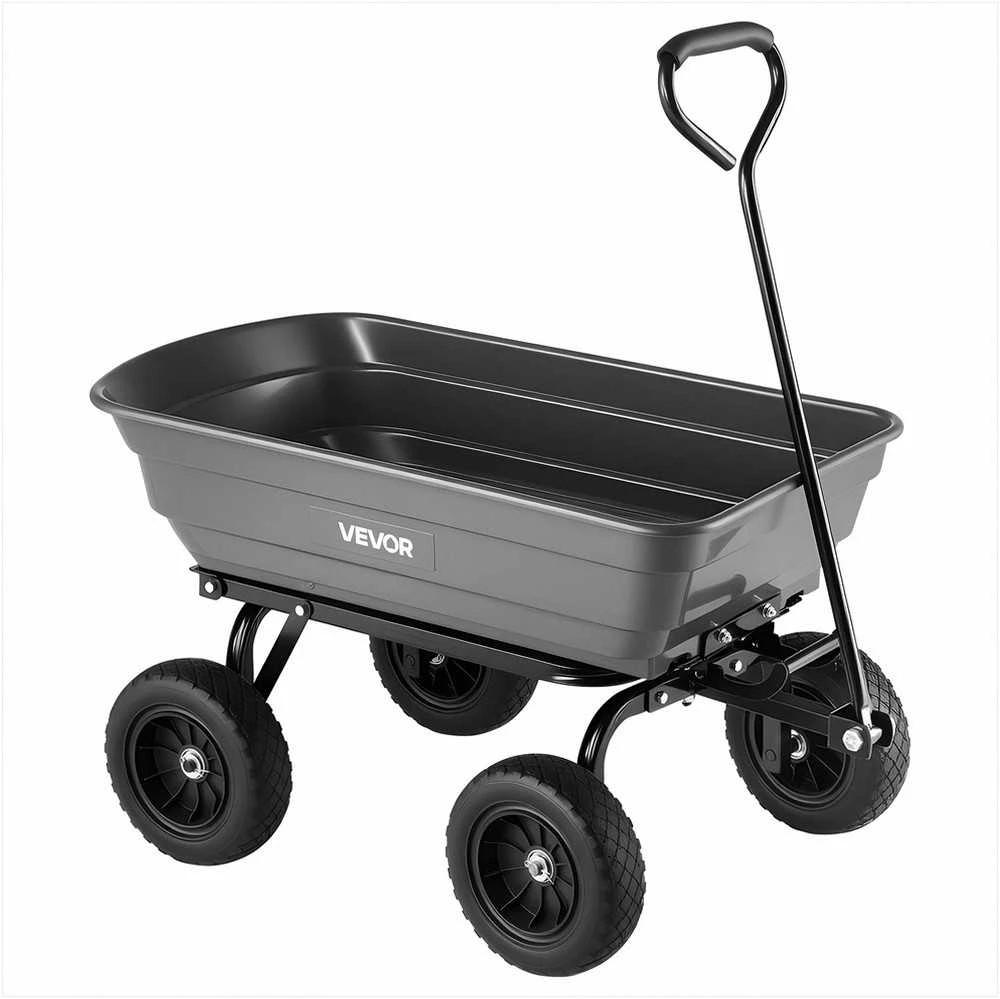 VEVOR Sodo vėžimėlis su išvertimo mechanizmu