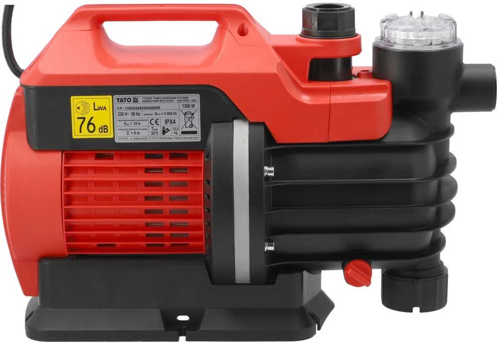 Toya Sa Poland Sodo siurblys | su filtru ir slėgio matuokliu | 1300W (YT-85364)