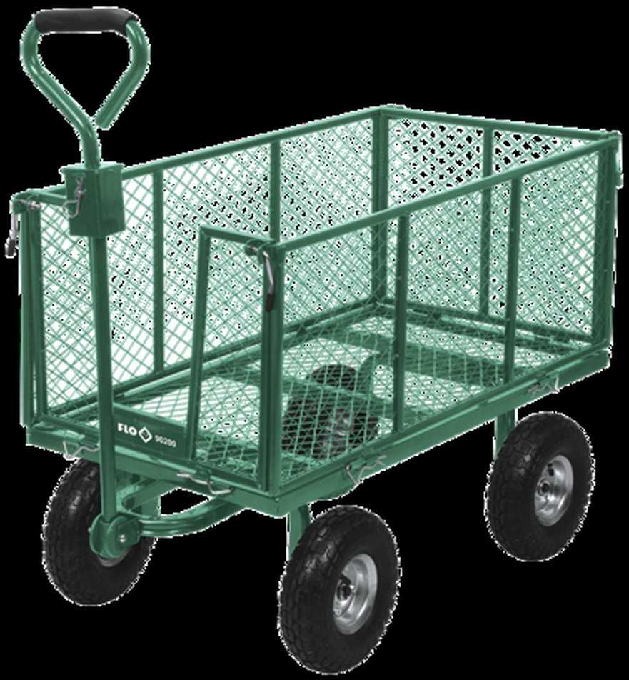 Toya  FLO sodo vežimėlis, 300 kg