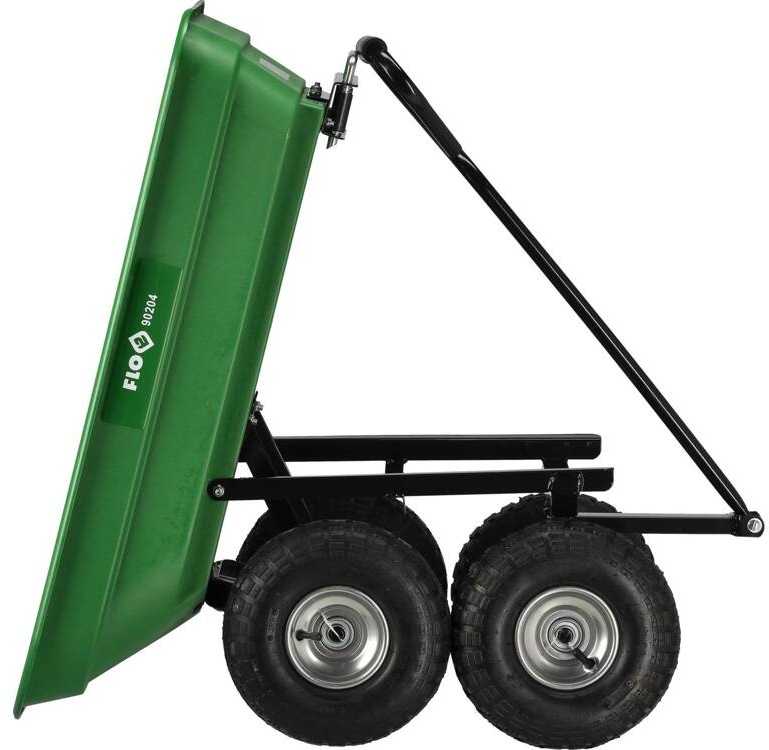 Toya FLO  Sodo vežimėlis, TRANSPORTINIS VEIKIMAS 150 kg