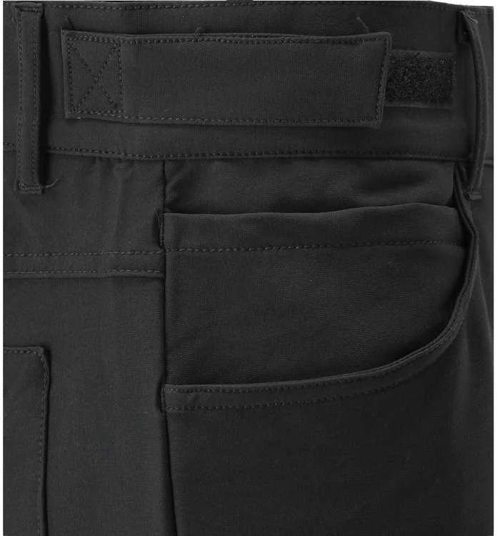 Softshell darbo kelnės vyrams, tamprios, S dydžio, juodos darbo kelnės