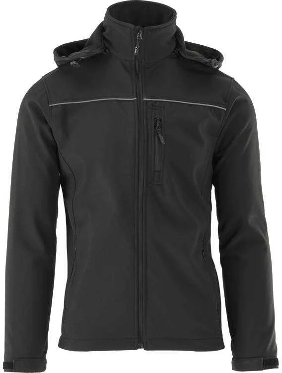 Yato Softshell striukė su gobtuvu, atspari vandeniui ir kvėpuojanti, darbo striukė, lauko striukė, softshell darbo drabužiai