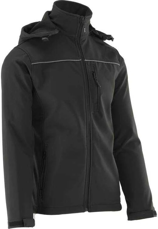 Yato Softshell striukė su gobtuvu, atspari vandeniui ir kvėpuojanti, darbo striukė, lauko striukė, softshell darbo drabužiai