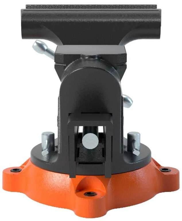 VEVOR 6" spaustuvas su priekalu ir 360° reguliuote