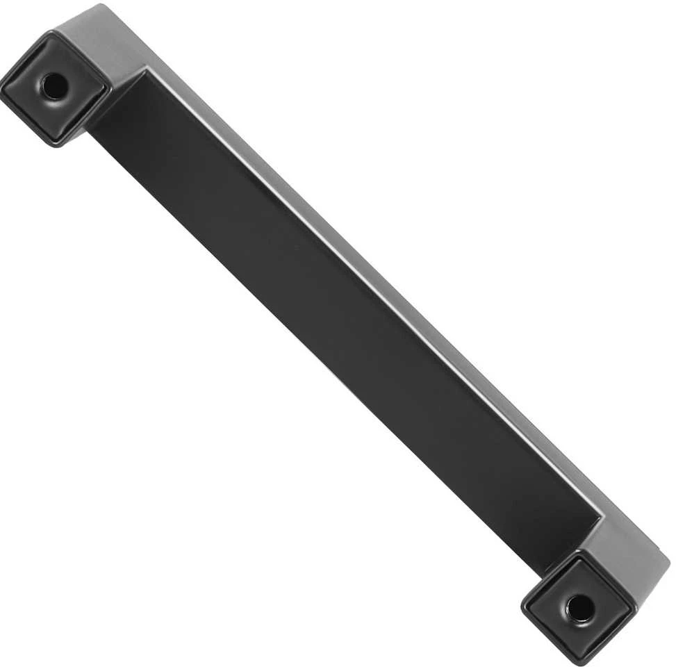 Spintelės rankenėlės, Matinė juoda, Nerūdijančio plieno, 96 mm, 30 vnt.