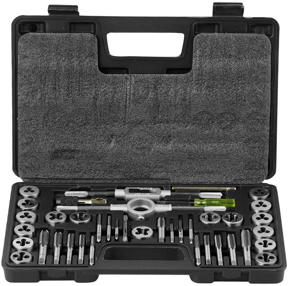 VEVOR 40 dalių sriegimo rinkinys M3-M12