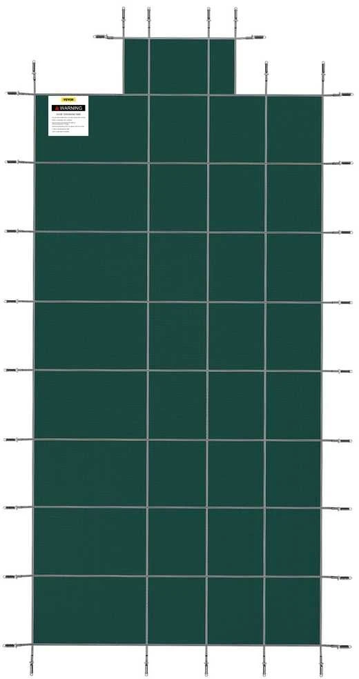 Stačiakampis baseino uždangalas 5.5x11m. Žieminis tinklelis, apsauginis brezentas, baseino danga žiemai