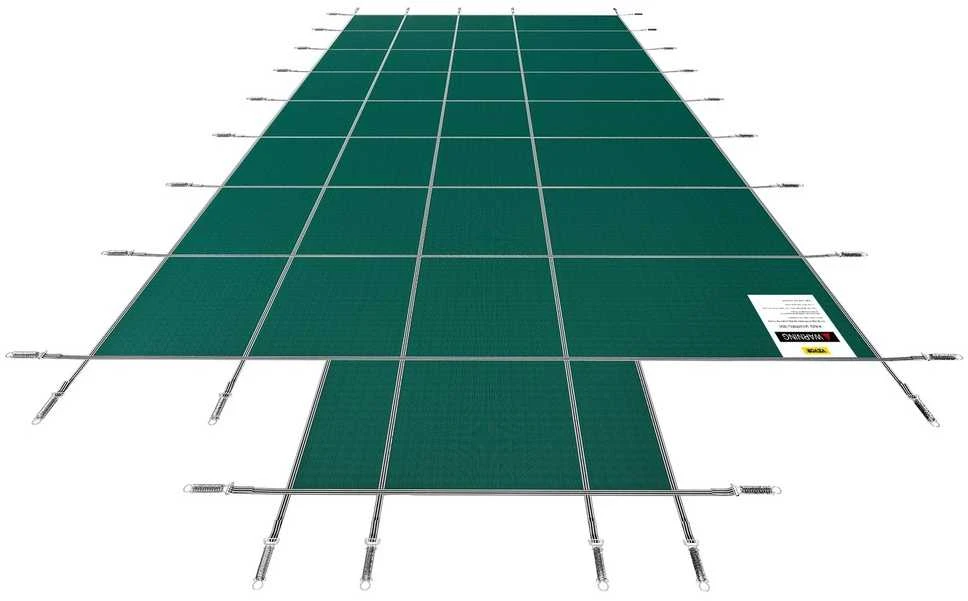 Stačiakampis baseino uždangalas 5.5x11m. Žieminis tinklelis, apsauginis brezentas, baseino danga žiemai
