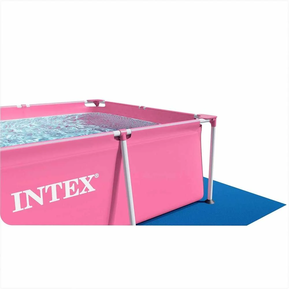 Intex Stačiakampis sodo baseinas, karkasinis, šeimos poilsiui, 220 x 150 x 60 cm, lengvai surenkamas baseinas