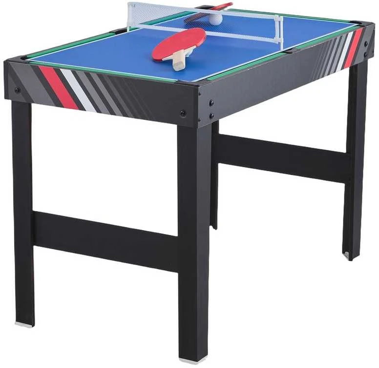 Stalas 4-in-1, Oro Ritulys, Stalo Futbolas, Biliardas, Stalo Tenisas, Daugiafunkcinis Žaidimų Stalas