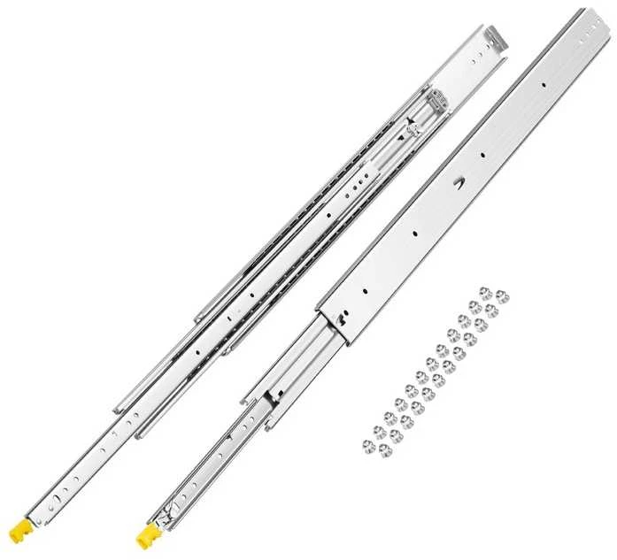 VEVOR 1 pora 460–1524 mm stalčių bėgių su pritraukimu