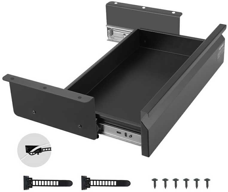 VEVOR 40 cm stalčiaus organizatorius po stalu