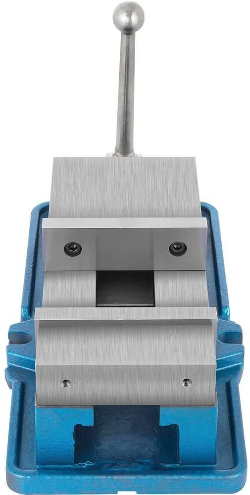 Stalinis spaustuvas NC CNC staklėms, 125 mm didelio našumo spaustuvas, precizinis frezavimo spaustuvas metalo apdirbimui, gręžimo spaustuvas