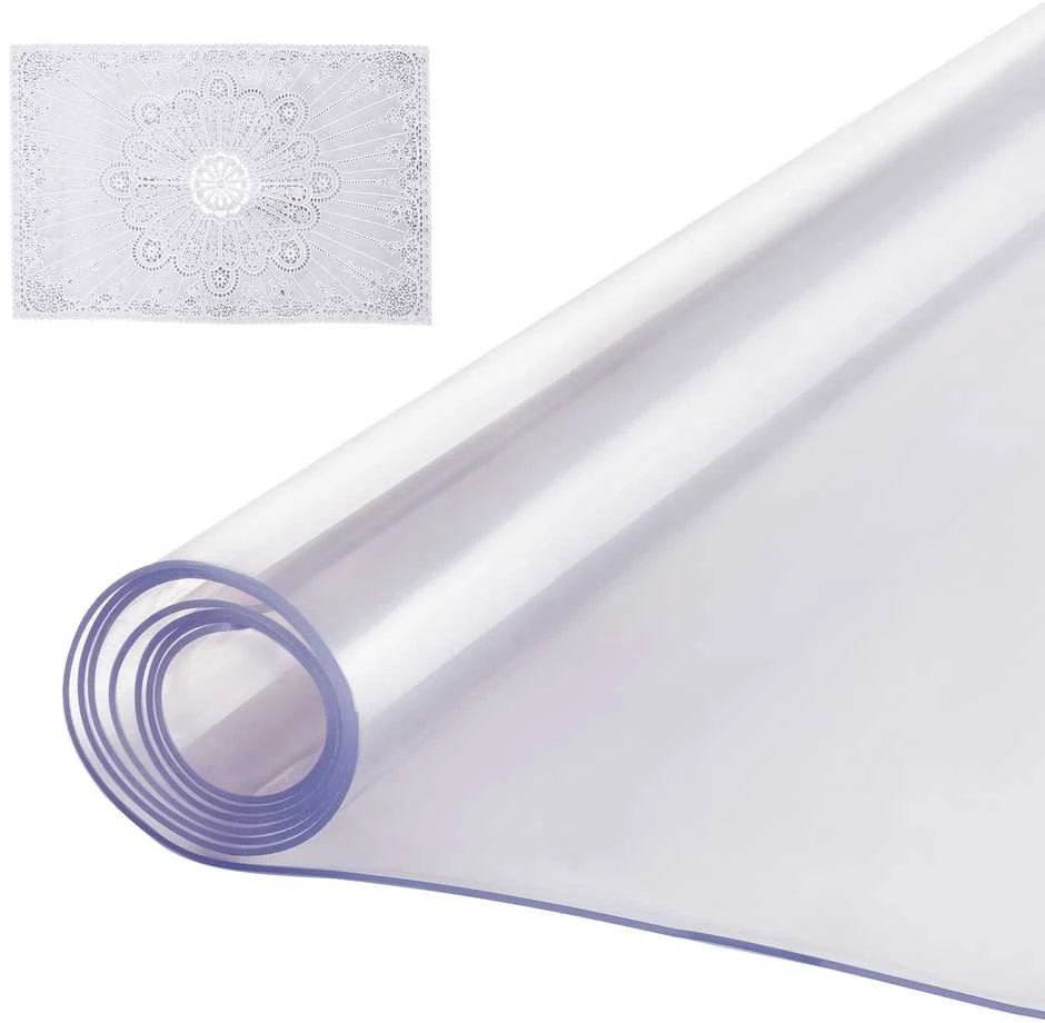 Stalo apsauga, PVC, skaidri, patvari, karščiui atspari, 107 cm x 183 cm