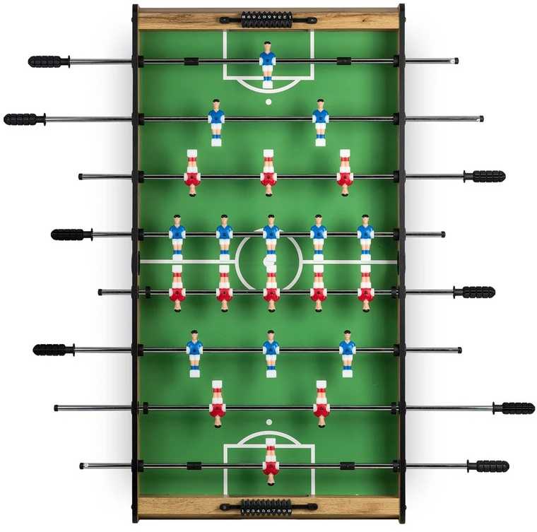 Stalo futbolas namams, su 22 žaidėjais, 115x60x78cm stalas, stalo futbolas vaikams, stalo futbolo žaidimo stalas