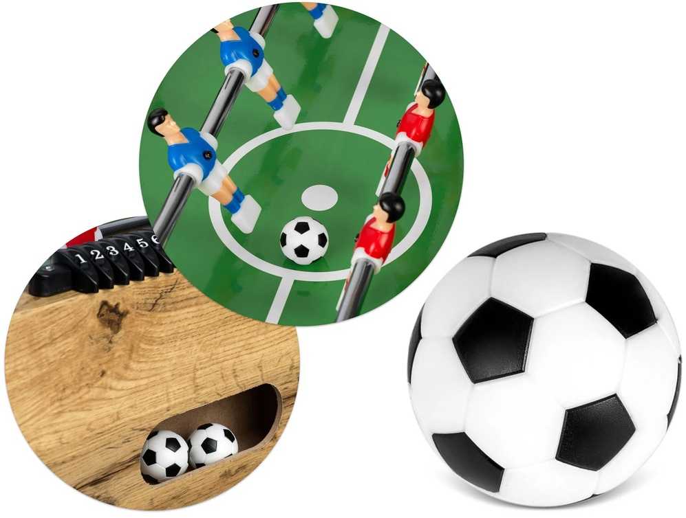 Stalo futbolas namams, su 22 žaidėjais, 115x60x78cm stalas, stalo futbolas vaikams, stalo futbolo žaidimo stalas