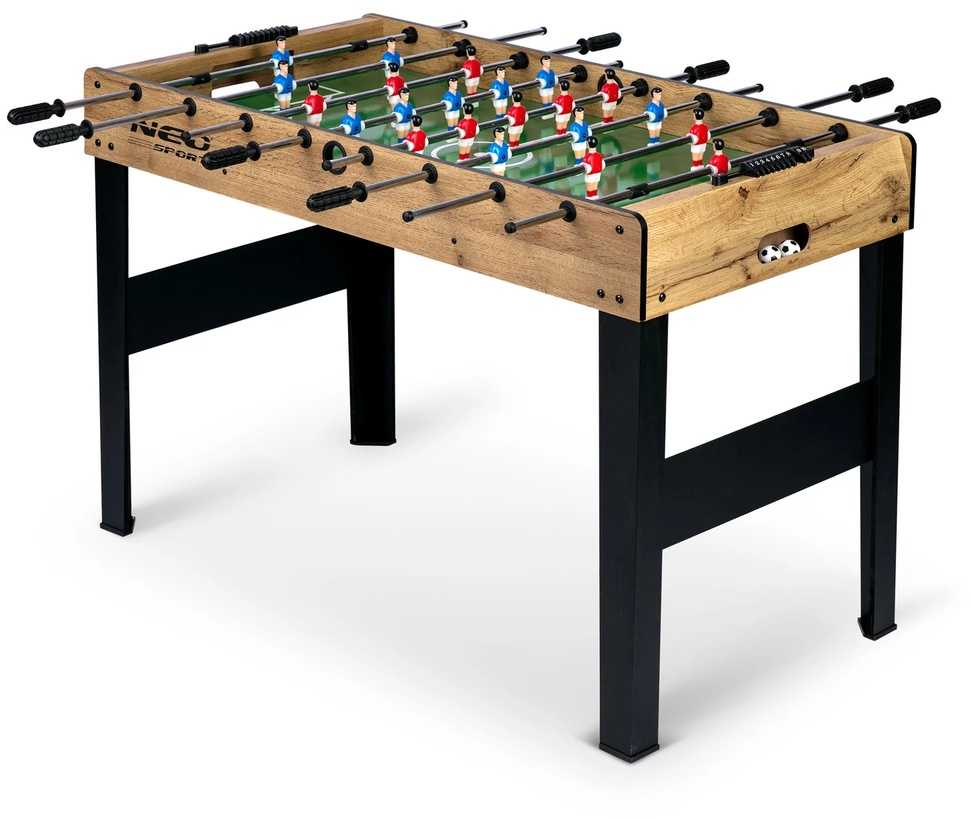 Stalo futbolas namams, su 22 žaidėjais, 115x60x78cm stalas, stalo futbolas vaikams, stalo futbolo žaidimo stalas