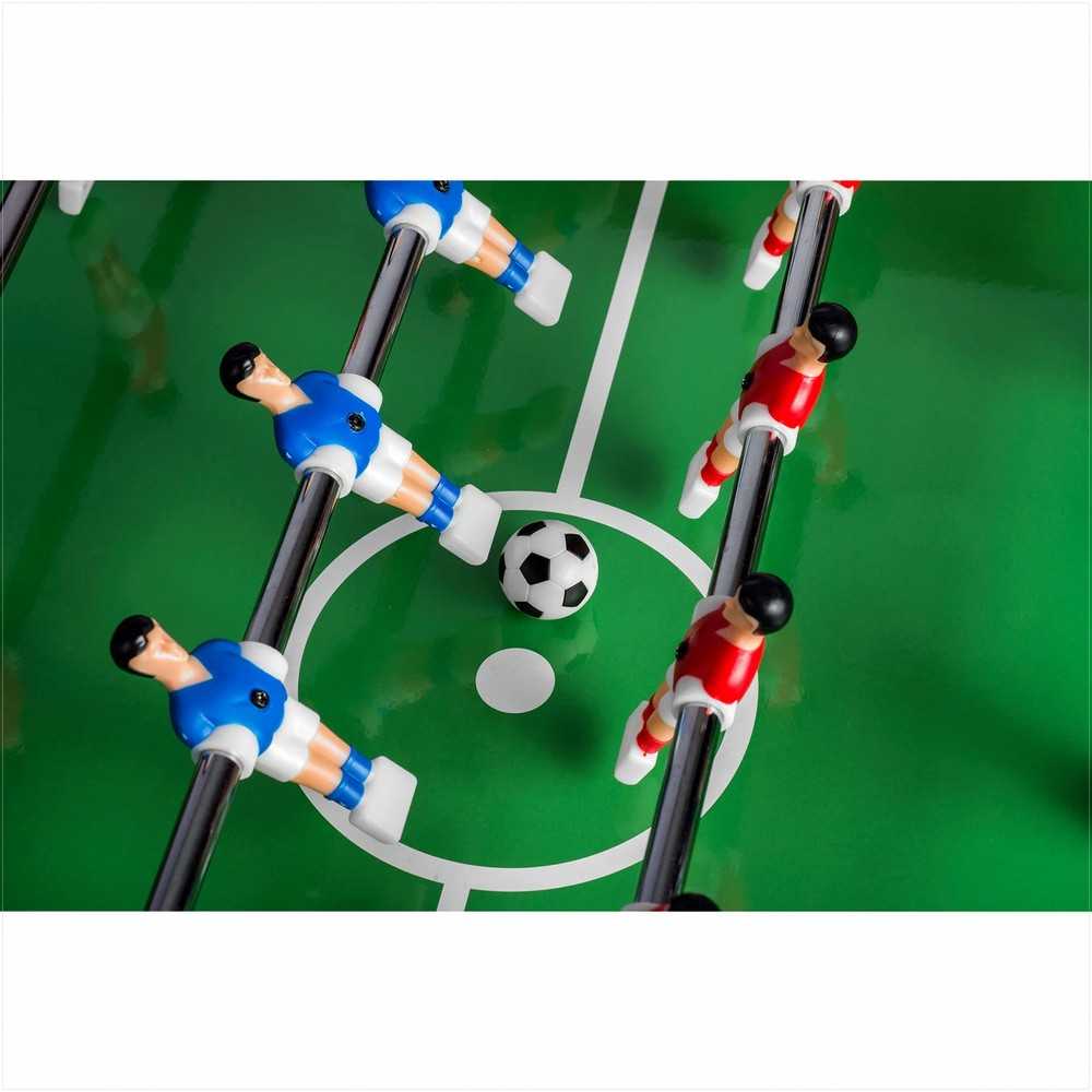 Neo-Sport stalo futbolo stalas 118 x 61 x 79 cm NS-804, tamsiai rudas