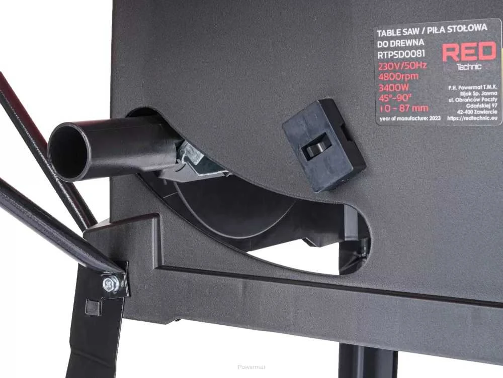 Red Technic Medžio pjovimo staklės Raudona Technic RTPSD0081