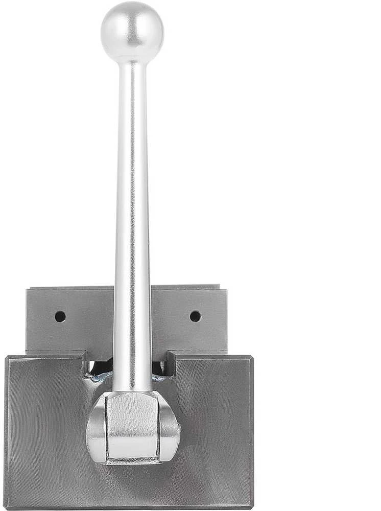 Stalo spaustuvai, didelio tikslumo, 100 mm, CNC, fiksuoti žandikauliai, frezavimo spaustuvai, metalo apdirbimo spaustuvai