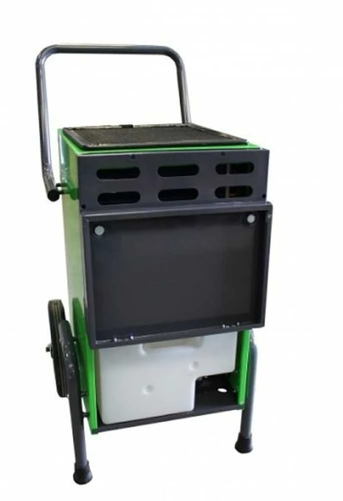 Statybinis oro sausintuvas, statybvietėms, drėgmės sugėriklis, 50L/dieną talpa, 70 m² padengimas, automatinis drėgmės valdymas