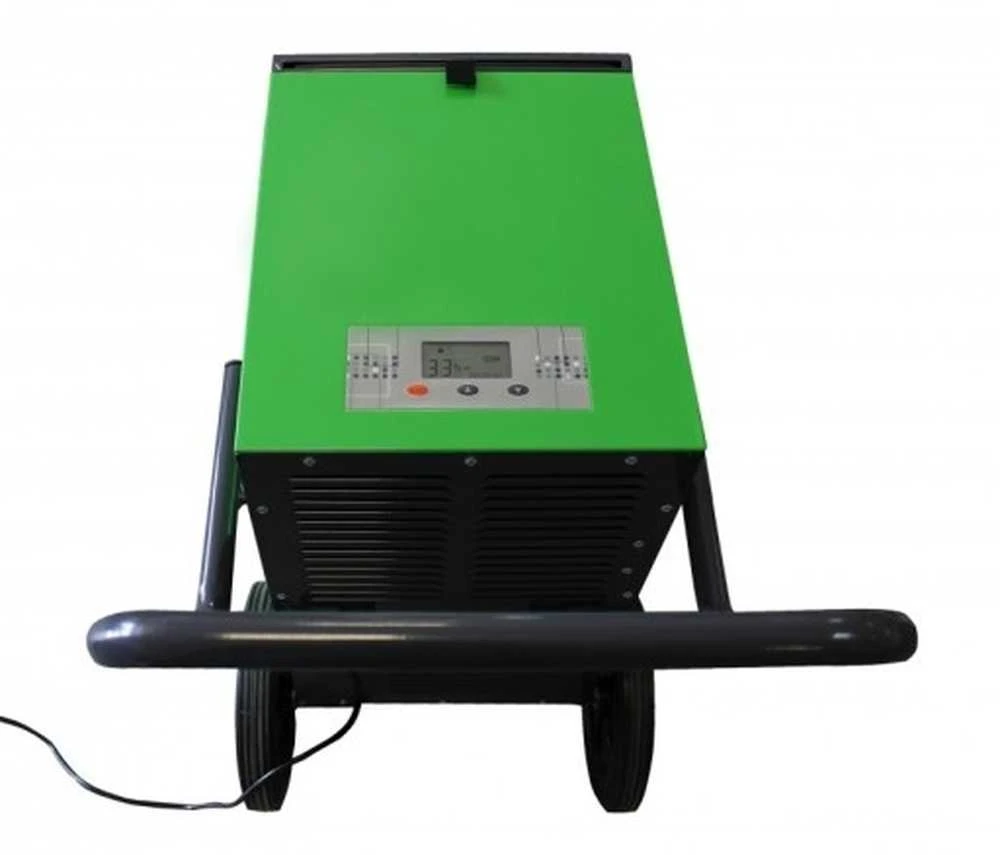 Statybinis oro sausintuvas, statybvietėms, drėgmės sugėriklis, 50L/dieną talpa, 70 m² padengimas, automatinis drėgmės valdymas