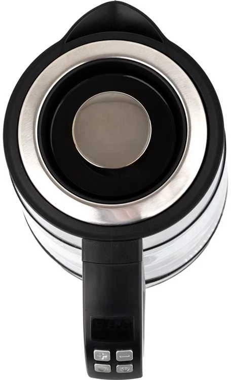 Stiklinis elektrinis virdulys, su LED, temperatūros reguliavimu, 1,7 l virdulys