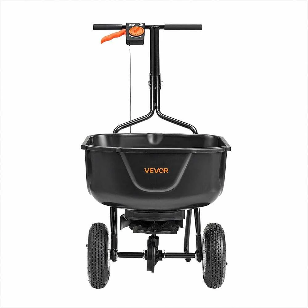 VEVOR Rankinis skleidėjas su tinkleliu, 27,2kg talpa