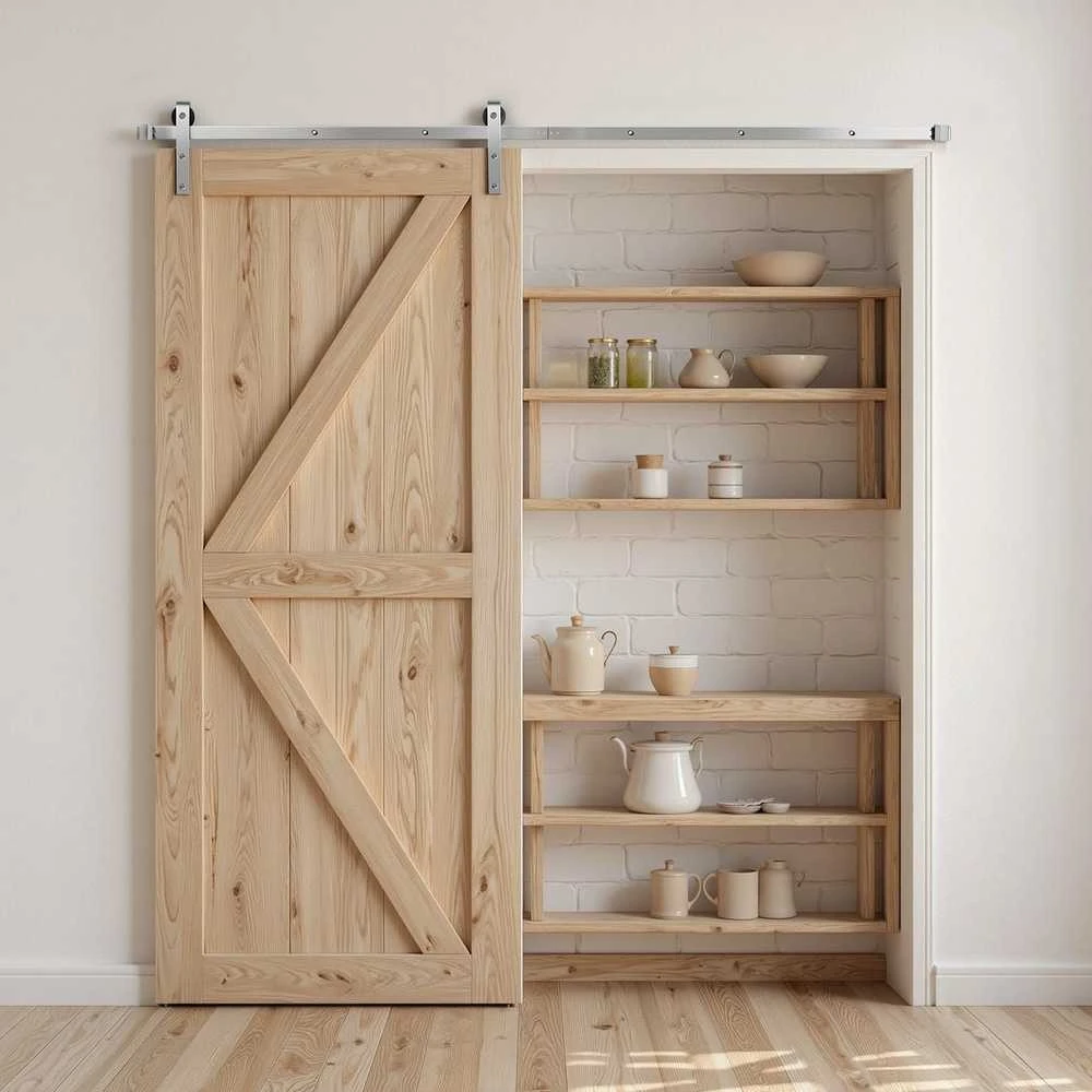 VEVOR 2,4 m stumdomų durų apkaustų rinkinys