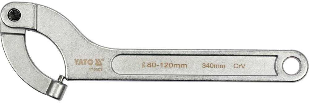 Yato Toya Sa Poland Raktas užmetamas su varžtu Cr-V, 80-120 mm (YT-01678)