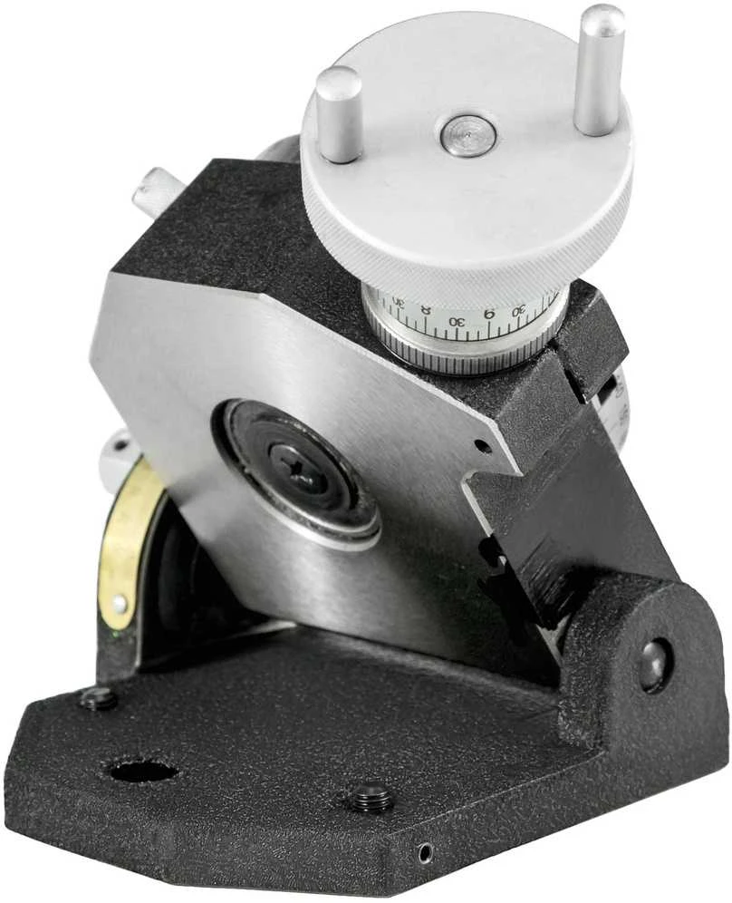Sukamasis stalas 100 mm, horizontalus/vertikalus, 4 griovelių, frezavimui, gręžimui, tikslus, rotacinis padėties nustatymo stalas