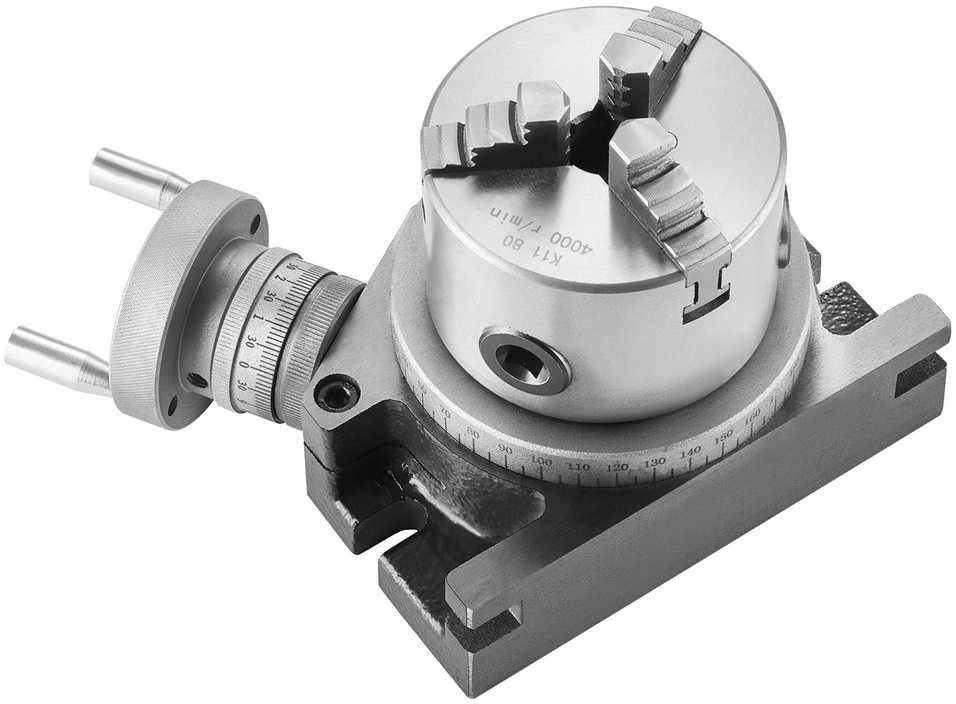 VEVOR Rotacinis stalas frezavimo staklėms, 100 mm