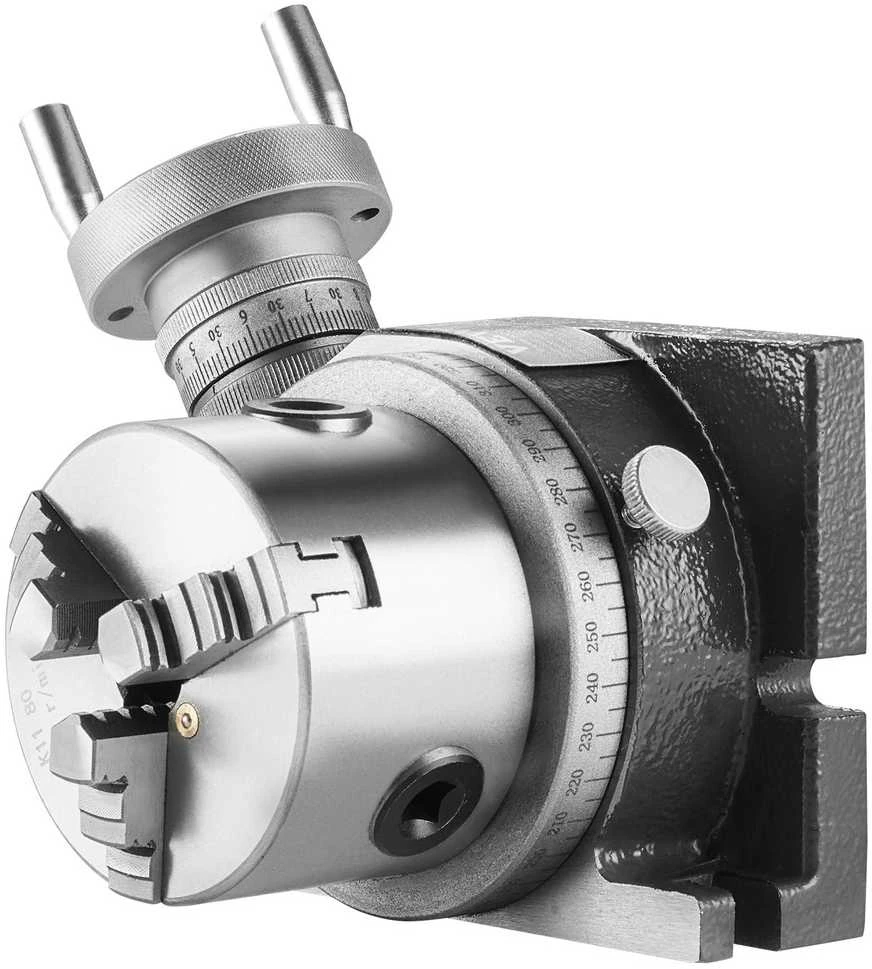 VEVOR Rotacinis stalas frezavimo staklėms, 100 mm