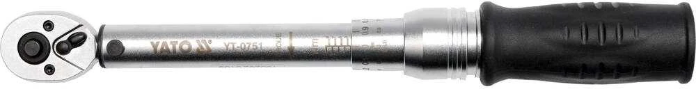 Sukimo momento raktas 1/4", 2-10 Nm, chromo-vanadžio plienas, reguliuojamas sukimo momento raktas, automobilių sukimo momento raktas