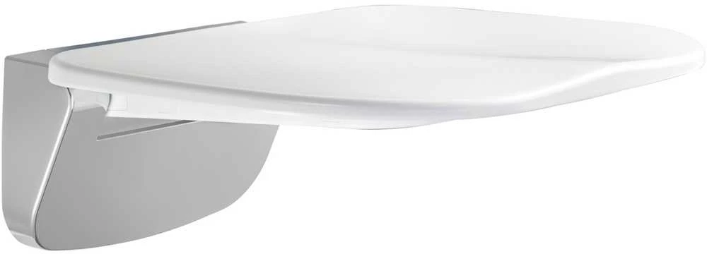 VEVOR Sulenkiama dušo sėdynė 34.5cm x 32.5cm sieninė